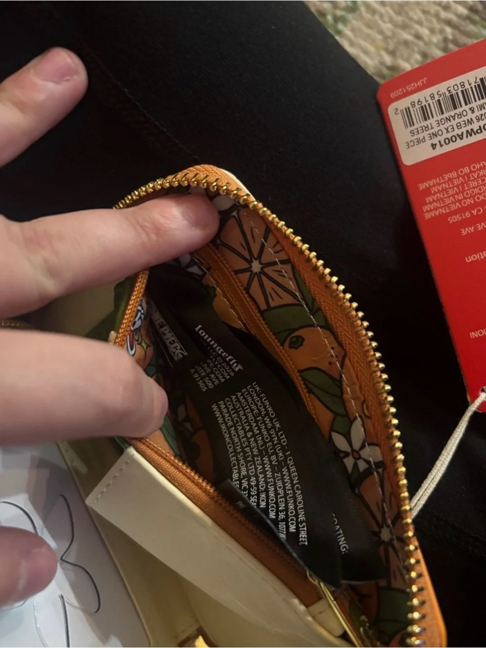 Loungefly one peg wallet NWT